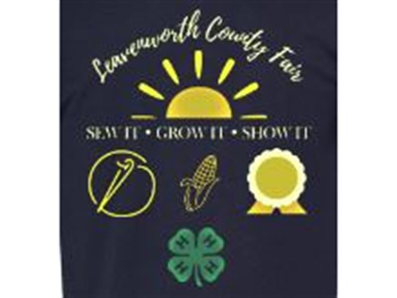 Logo for 2025 Leavenworth County Fair